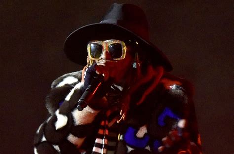 Lil Wayne Stuns in Halftime Outfit for National Championship